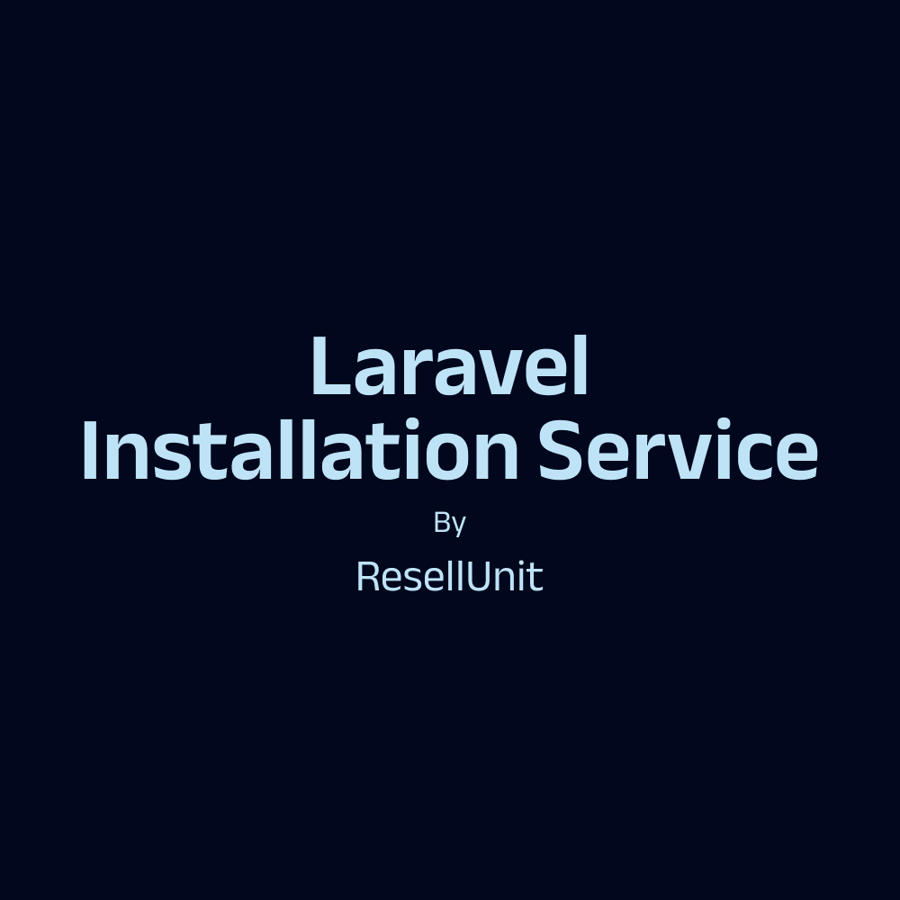 Laravel Installation Service